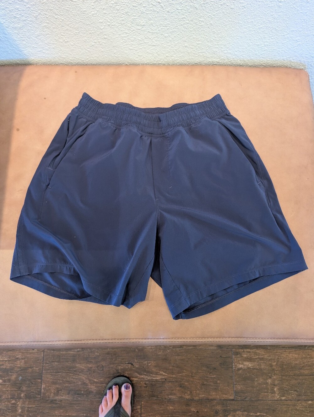 lululemon athletica Men's Dark Blue Performance Shorts